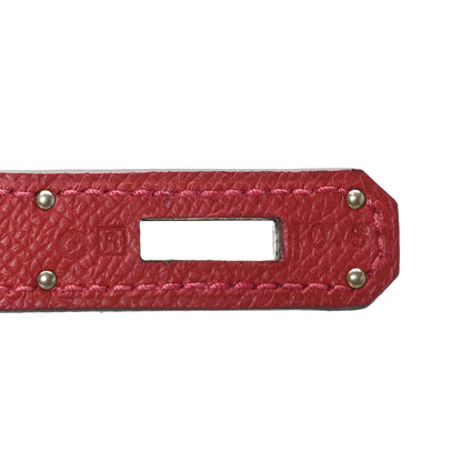 Hermes Epsom Kelly Sellier 32 Rouge Casaque 6 of 10