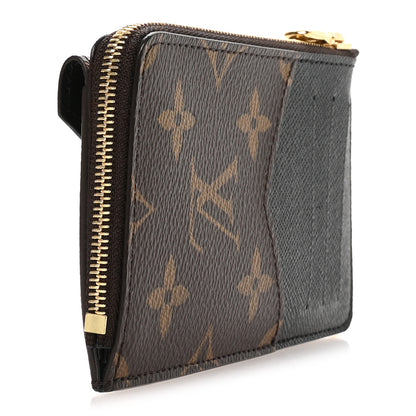 Louis Vuitton Monogram Recto Verso Card Holder Black 3 of 7