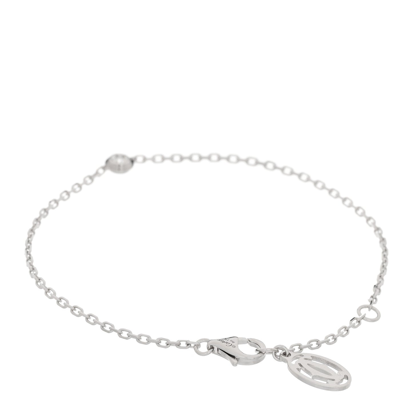 18K White Gold Diamond SM D'Amour Bracelet