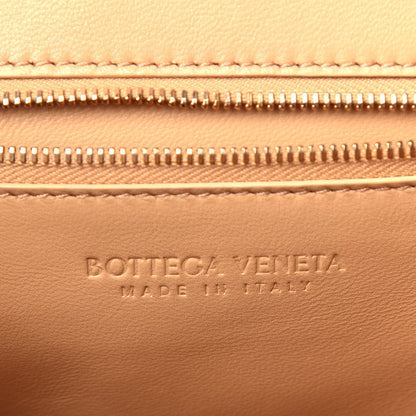 Bottega Veneta Box Calfskin Nappa Clip Bag Almond Gold 6 of 10