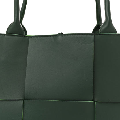 Bottega Veneta Calfskin Maxi Intrecciato Medium Arco Tote Raintree 9 of 14