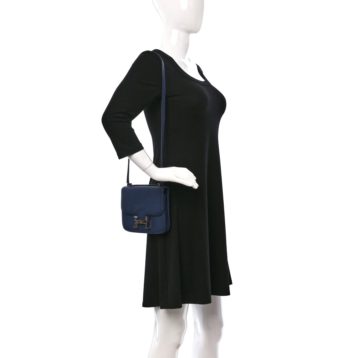Hermes Chevre Mysore Constance 18 Bleu Thalassa 2 of 9