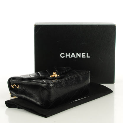 Chanel Caviar Quilted Mini Square Flap Black 4 of 9