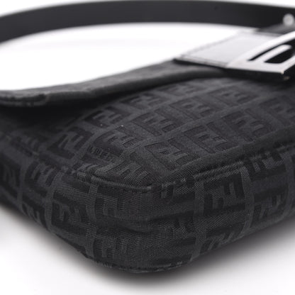 Fendi Zucchino Baguette Black 7 of 11