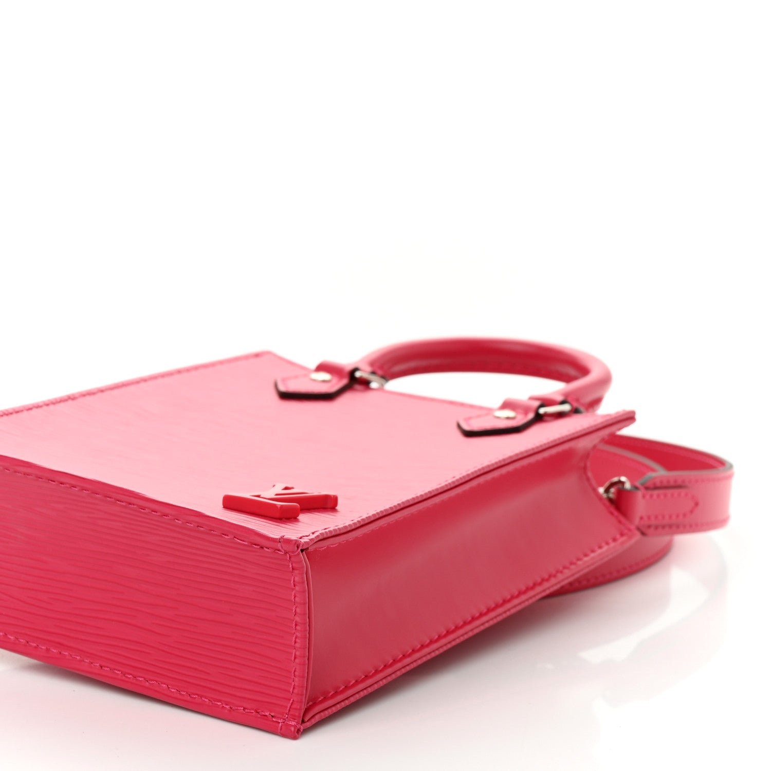 Louis Vuitton Epi Petit Sac Plat Rose Pondicherry 9 of 9