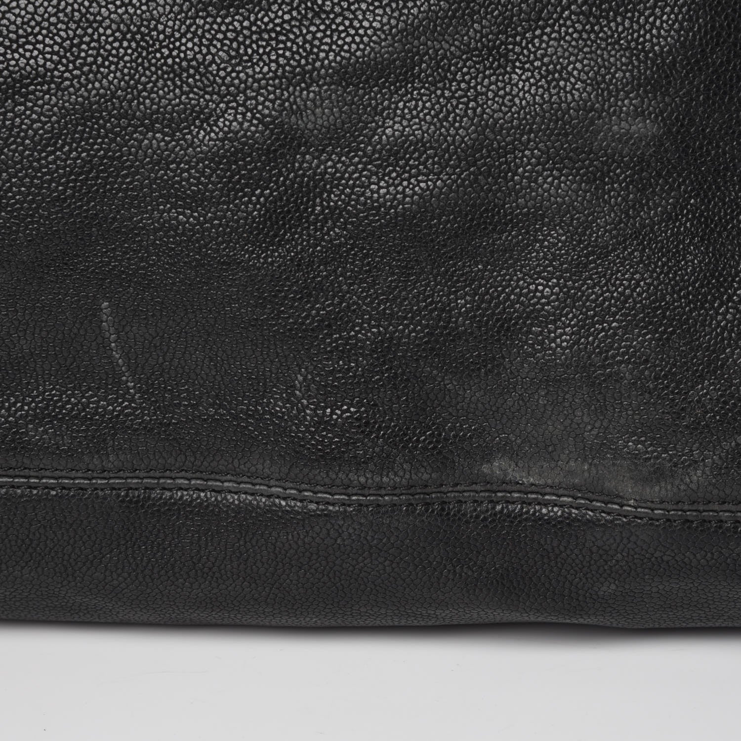 Chanel Distressed Caviar XL Coco Cabas Black 18 of 18
