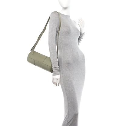 Bottega Veneta Calfskin Maxi Intreccio Medium Canette Crossbody Bag Green 2 of 9