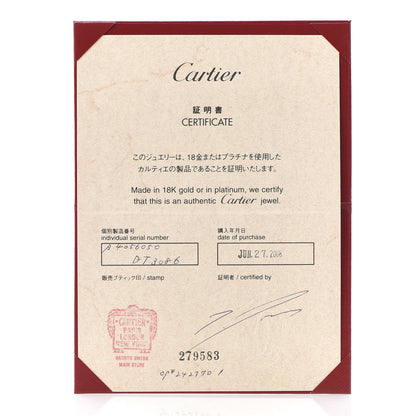 Cartier 18K Yellow Gold 3.5mm LOVE Wedding Band Ring 50 5.25 5 of 5