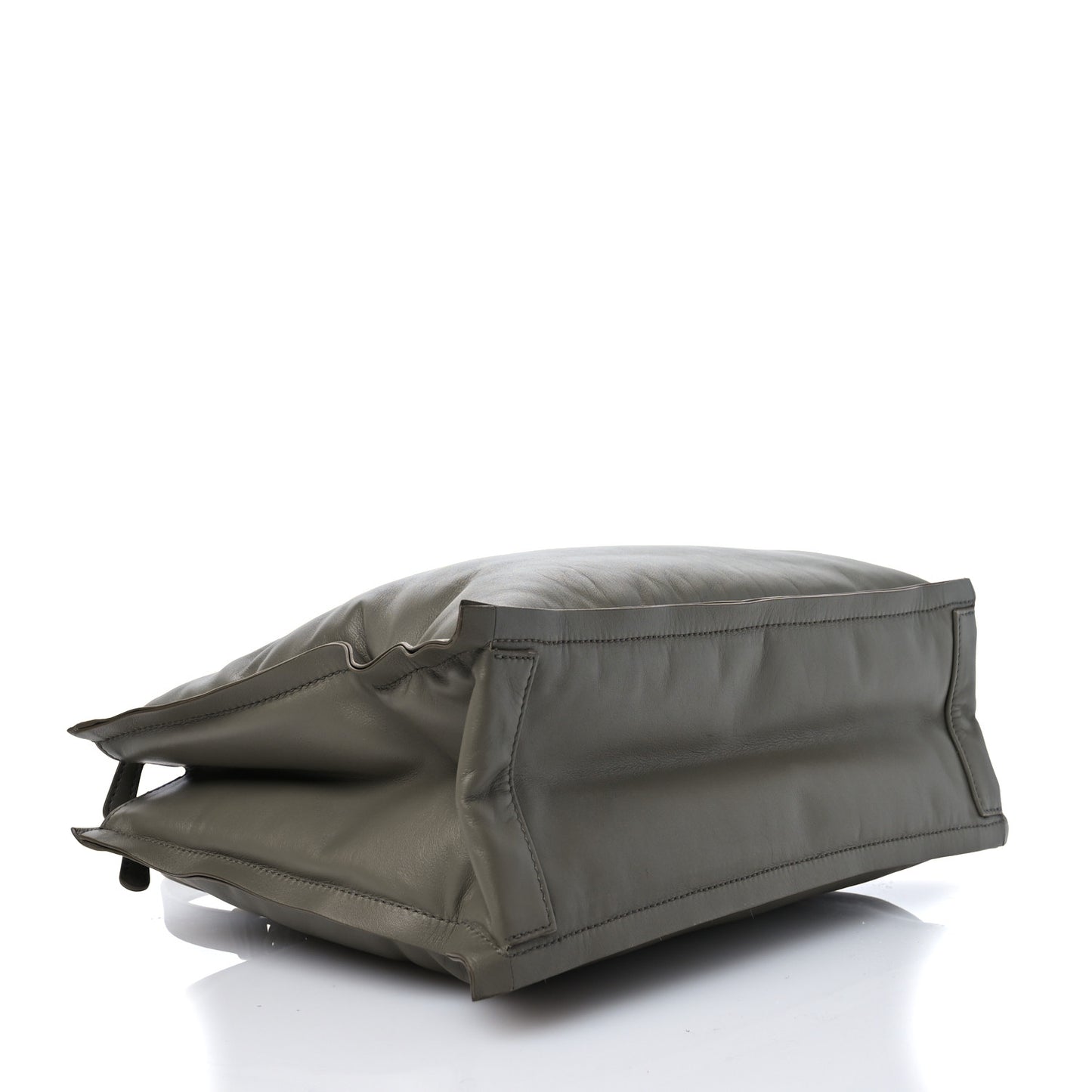 Calfskin Viva Bow Tote Green