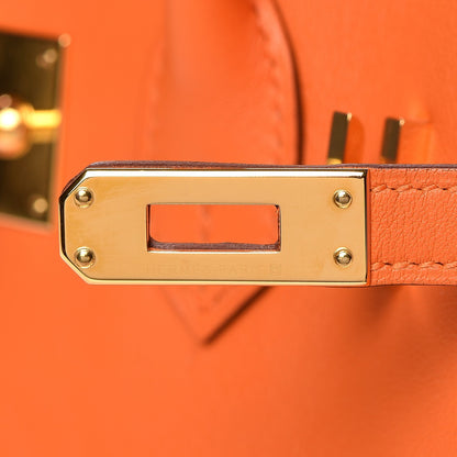 Hermes Swift Birkin 25 Orange 19 of 30