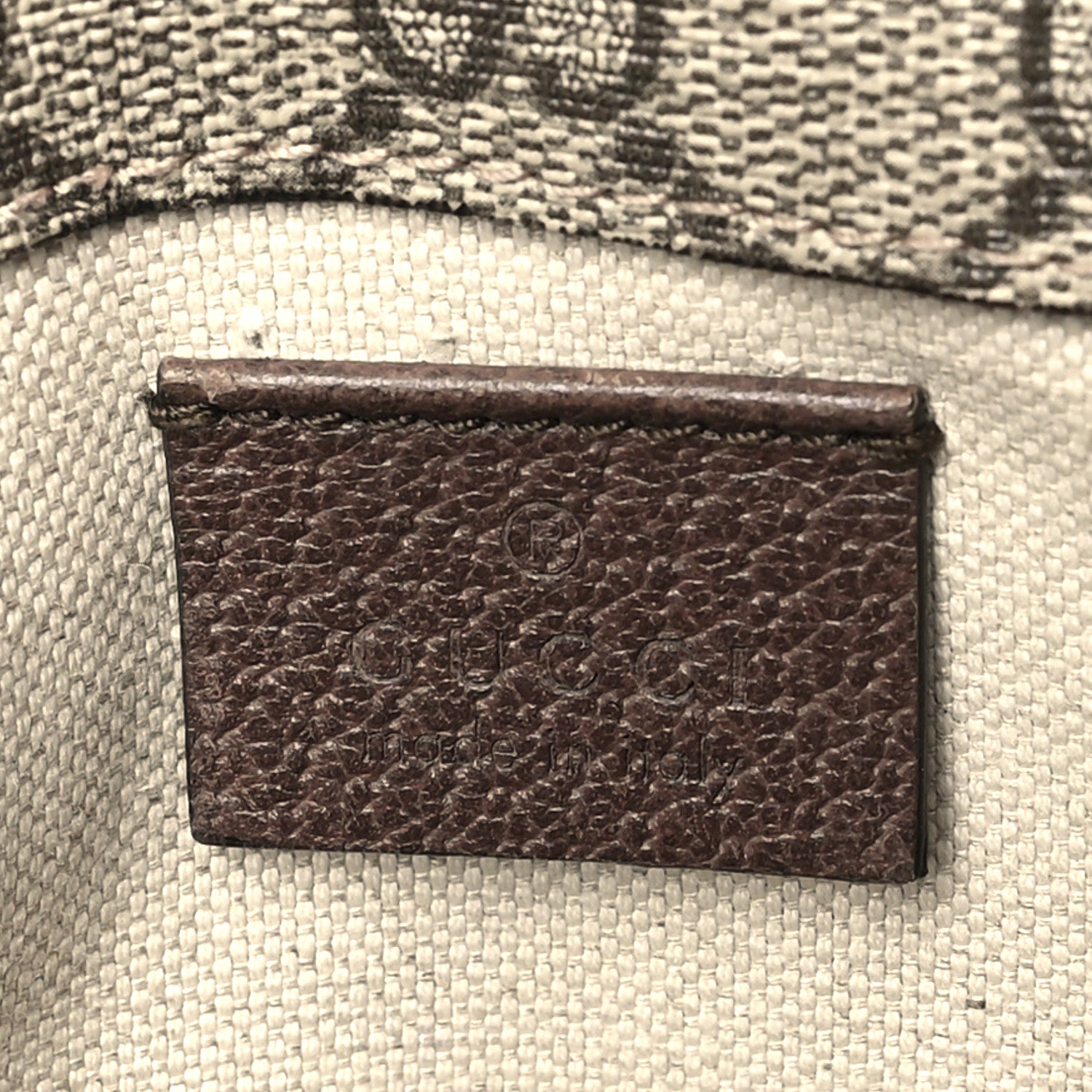 Gucci GG Supreme Monogram Neo Vintage Web Belt Bag Brown 6 of 9