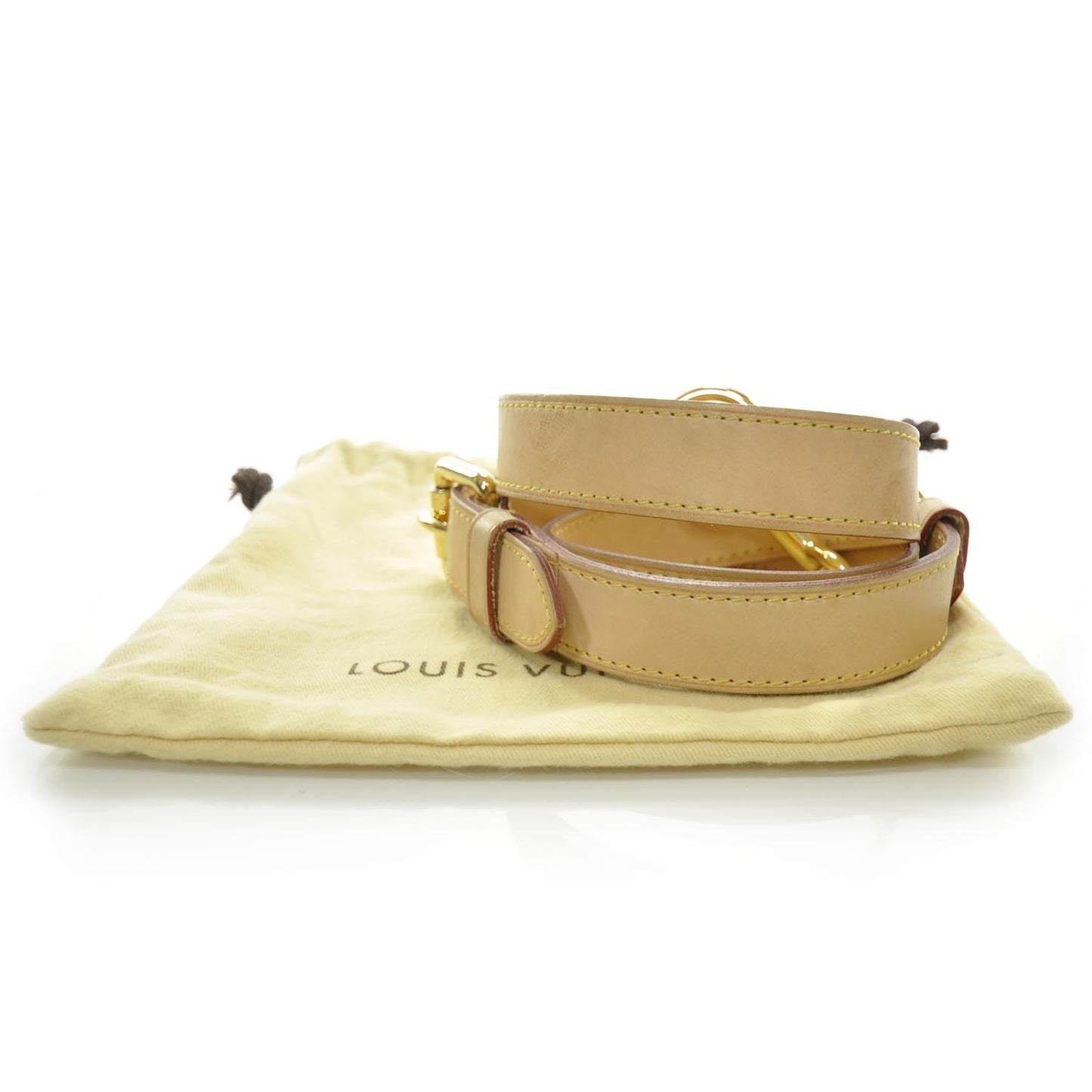 Vachetta Leather Adjustable Luggage Strap