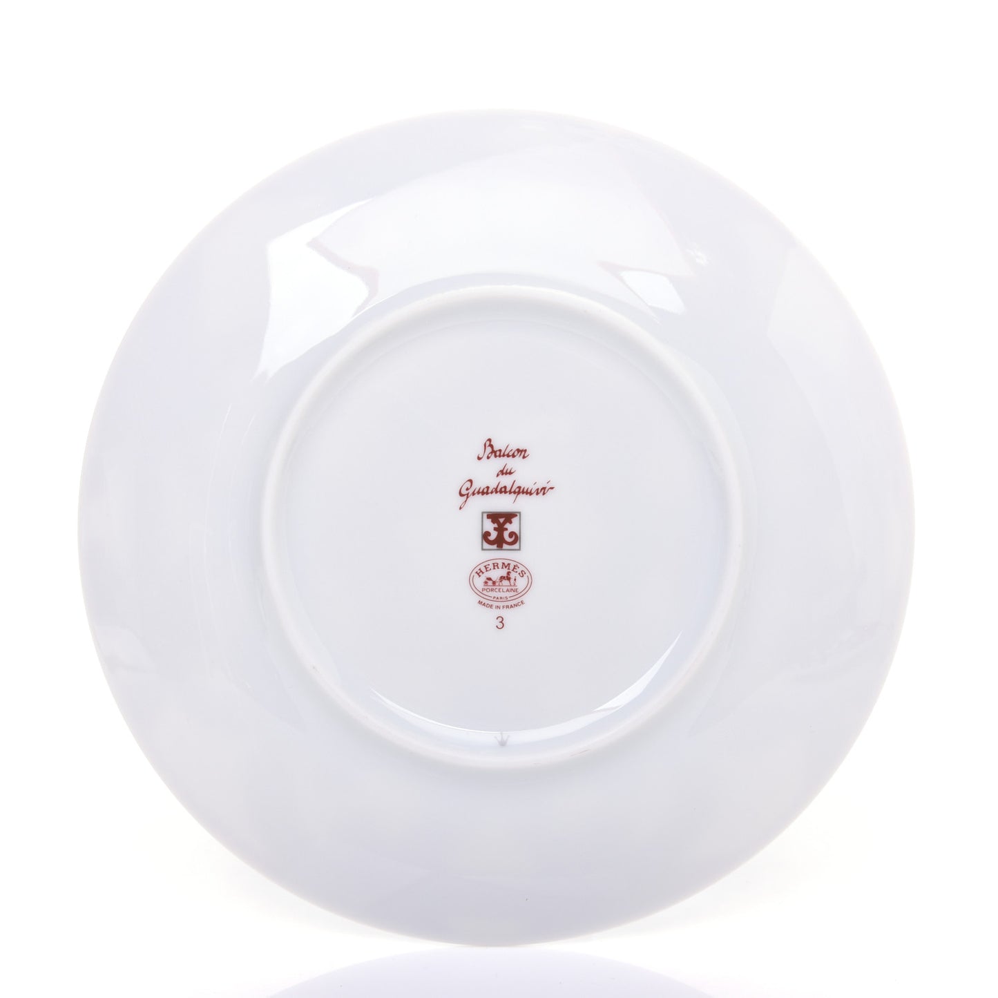 Porcelain Balcon du Guadalquivir Plate Set of 2
