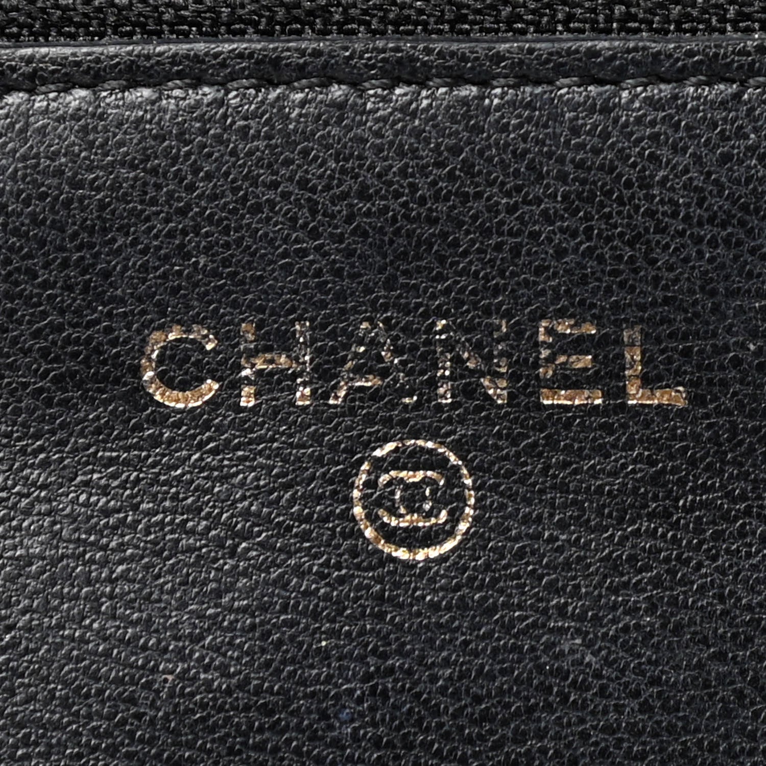 Chanel Lambskin Quilted Wallet On Chain WOC Black 11 of 15
