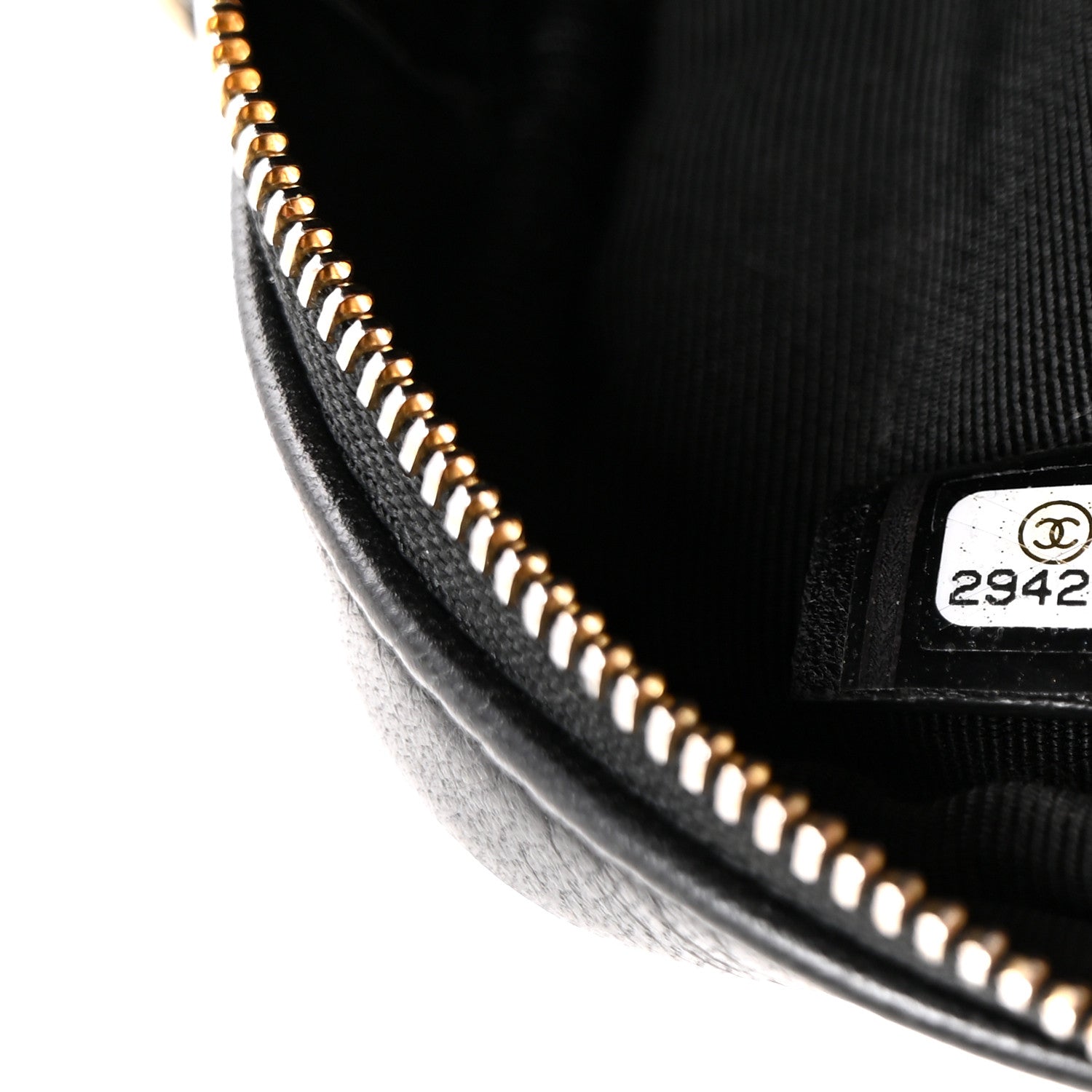 Chanel Lambskin Quilted Waist Bag With Pouch Black 14 of 29