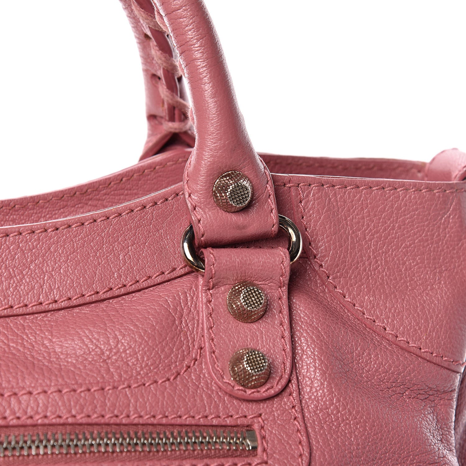 Balenciaga Chevre Giant 12 Silver Hardware Velo Rose Bruyere 21 of 22