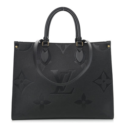 Louis Vuitton Empreinte Monogram Giant Onthego MM Black 1 of 7