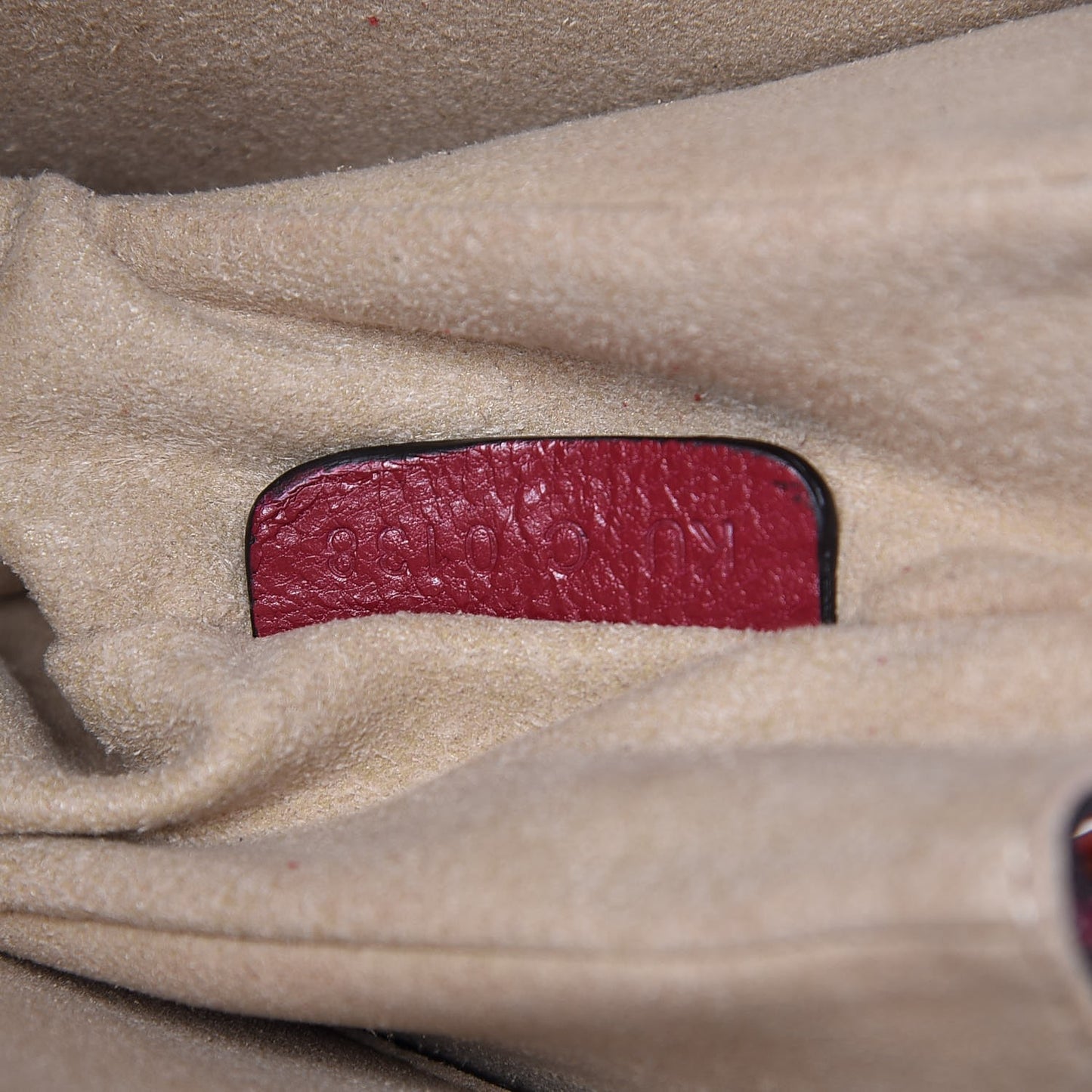 Grained Calfskin Suede Cross 3 Crossbody Bag Fig Pink Cherry