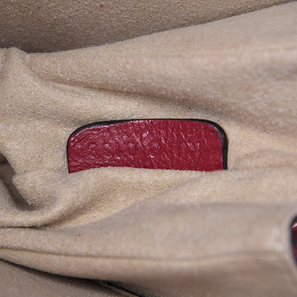 Givenchy Grained Calfskin Suede Cross 3 Crossbody Bag Fig Pink Cherry 7 of 7