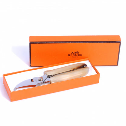 Hermes Buffalo Horn Pruning Scissors Shears 2 of 5