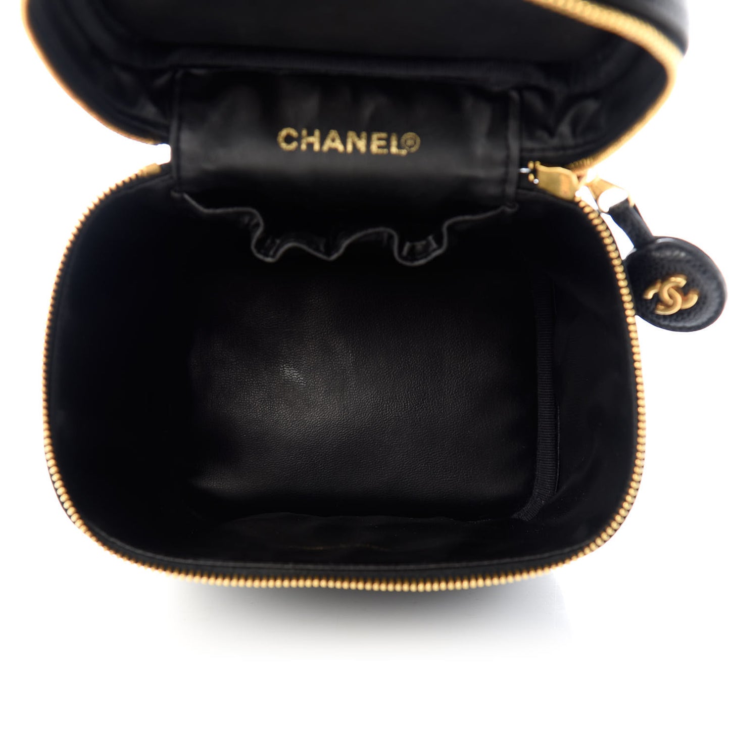 Caviar Cosmetic Vanity Bag Black