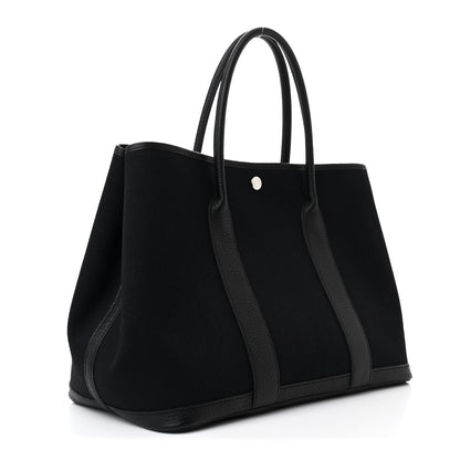 Hermes Toile Negonda Garden Party Tote 36 MM Black 3 of 10