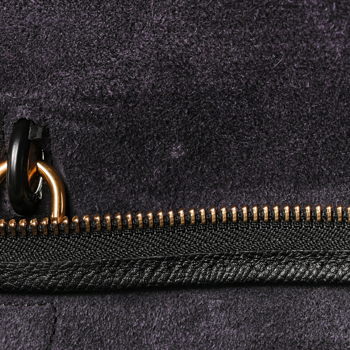 Grained Calfskin Micro Belt Bag Black