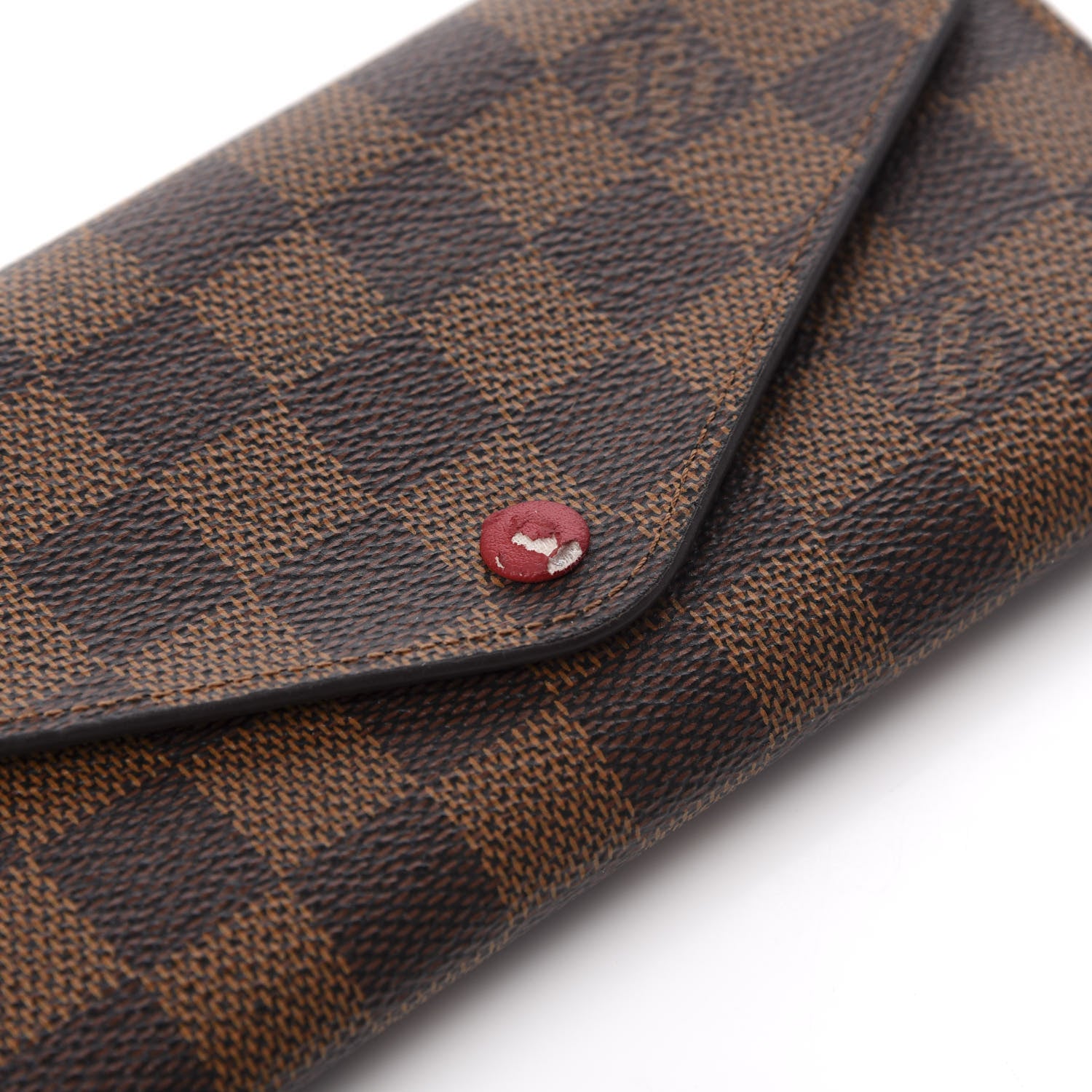 Louis Vuitton Damier Ebene Josephine Wallet Red 12 of 12