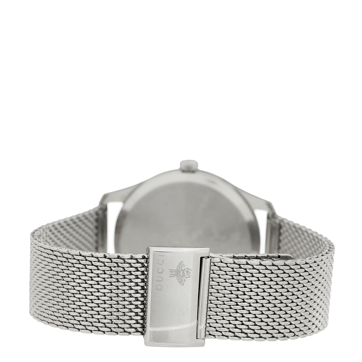 Gucci Stainless Steel Mother of Pearl 36mm G-Timeless Charm Quartz Watch 3 of 4