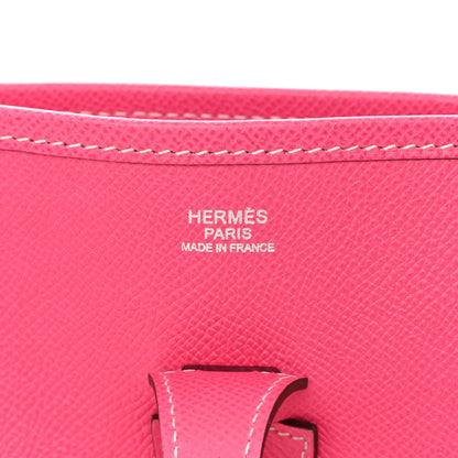 Hermes Epsom Evelyne III PM Rose Tyrien 6 of 13