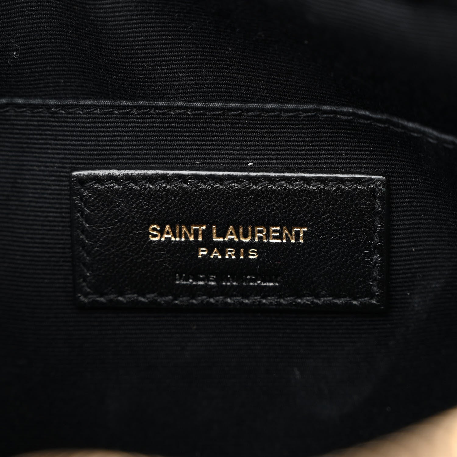 Saint Laurent Calfskin Matelasse Monogram Lou Camera Bag Crema Soft 6 of 11