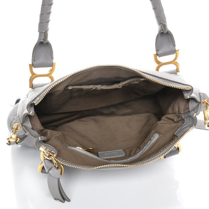 Chloe Calfskin Medium Marcie Satchel Cashmere Grey 5 of 7