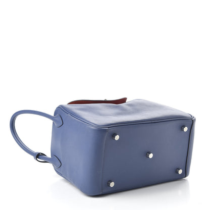 Hermes Swift Verso Lindy 26 Blue Brighton Capucine 4 of 9