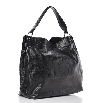 Prada Vitello Shine Hobo Black 3 of 15