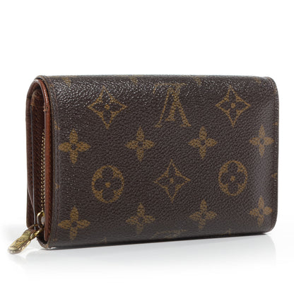 Louis Vuitton Monogram Porte-Monnaie Tresor Wallet 3 of 7