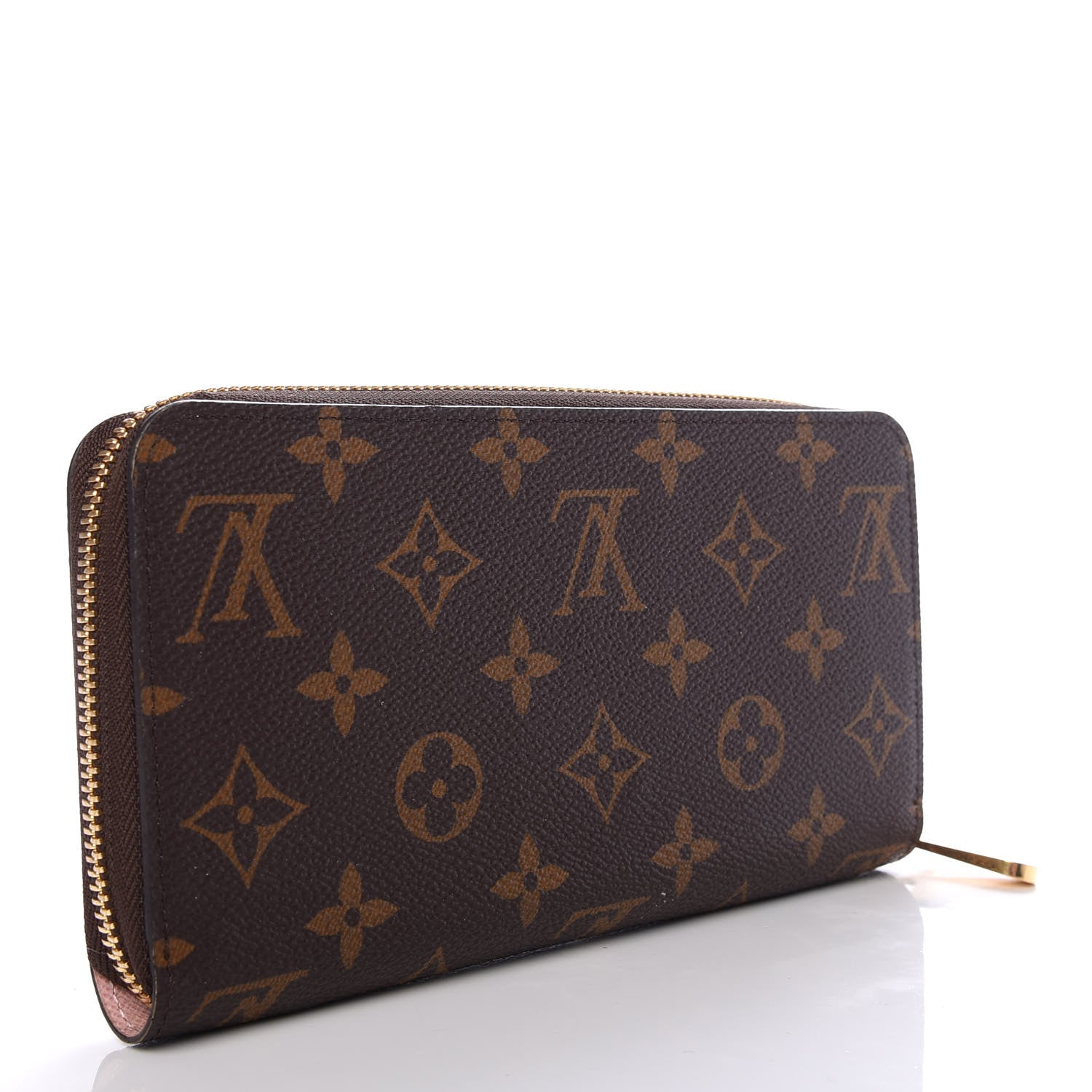 Louis Vuitton Monogram Zippy Wallet Rose Ballerine 3 of 8