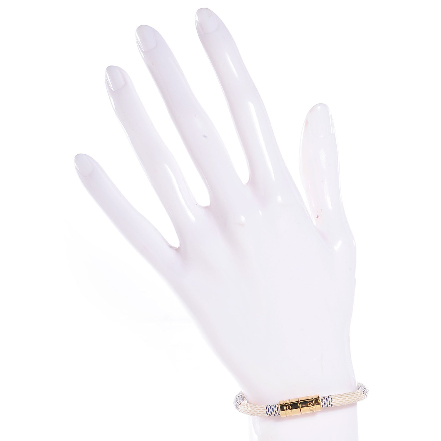 Louis Vuitton Damier Azur Keep It Bracelet 17 2 of 5