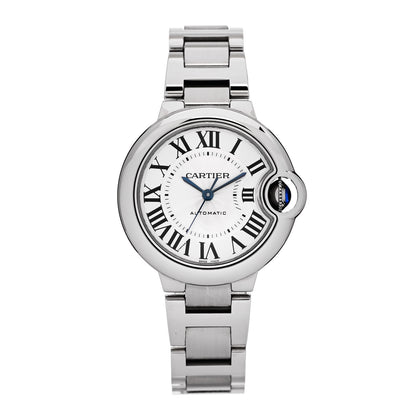 Cartier Stainless Steel 33mm Ballon Bleu De Cartier Automatic Watch 1 of 5