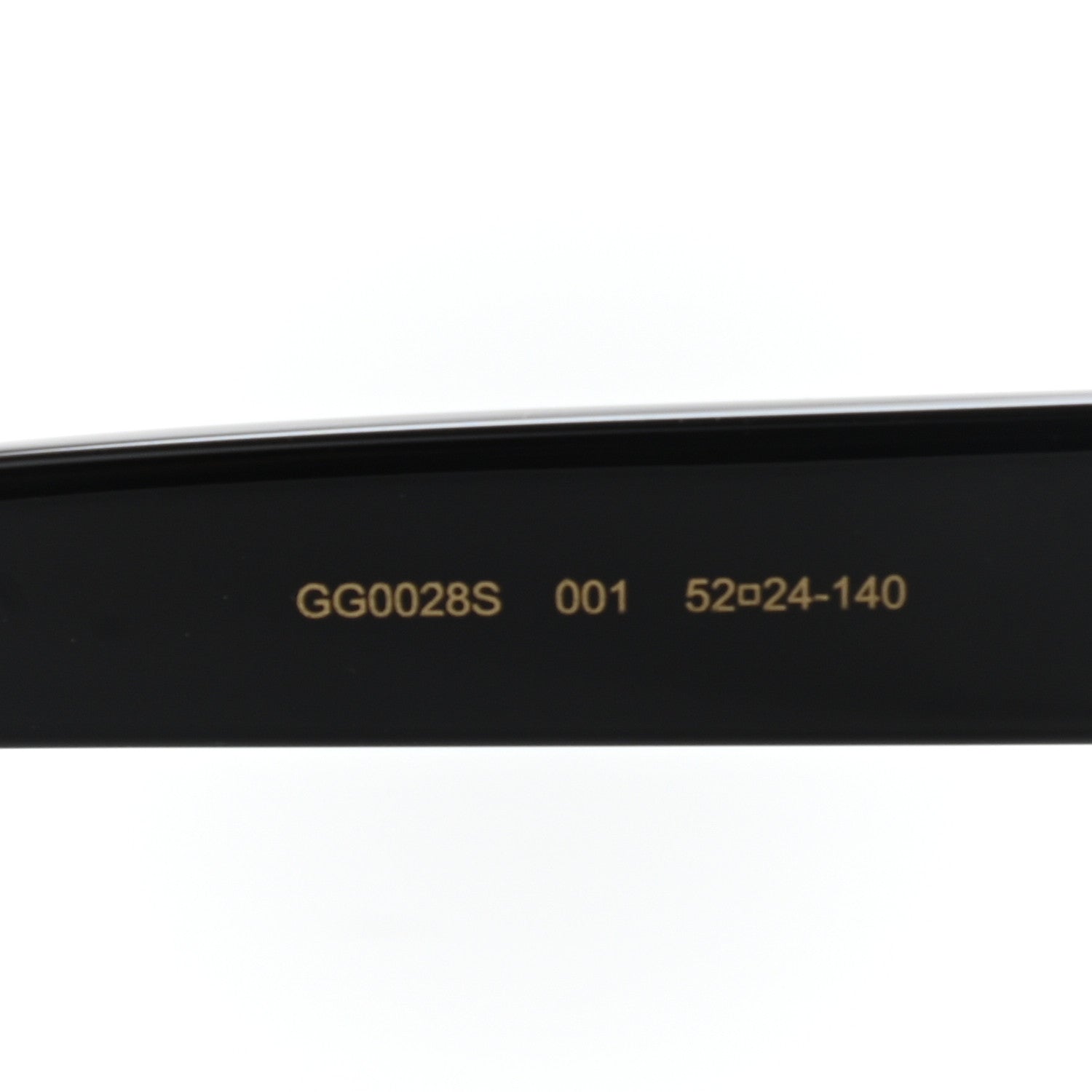 Gucci Round GG Sunglasses GG0028S Black 5 of 9
