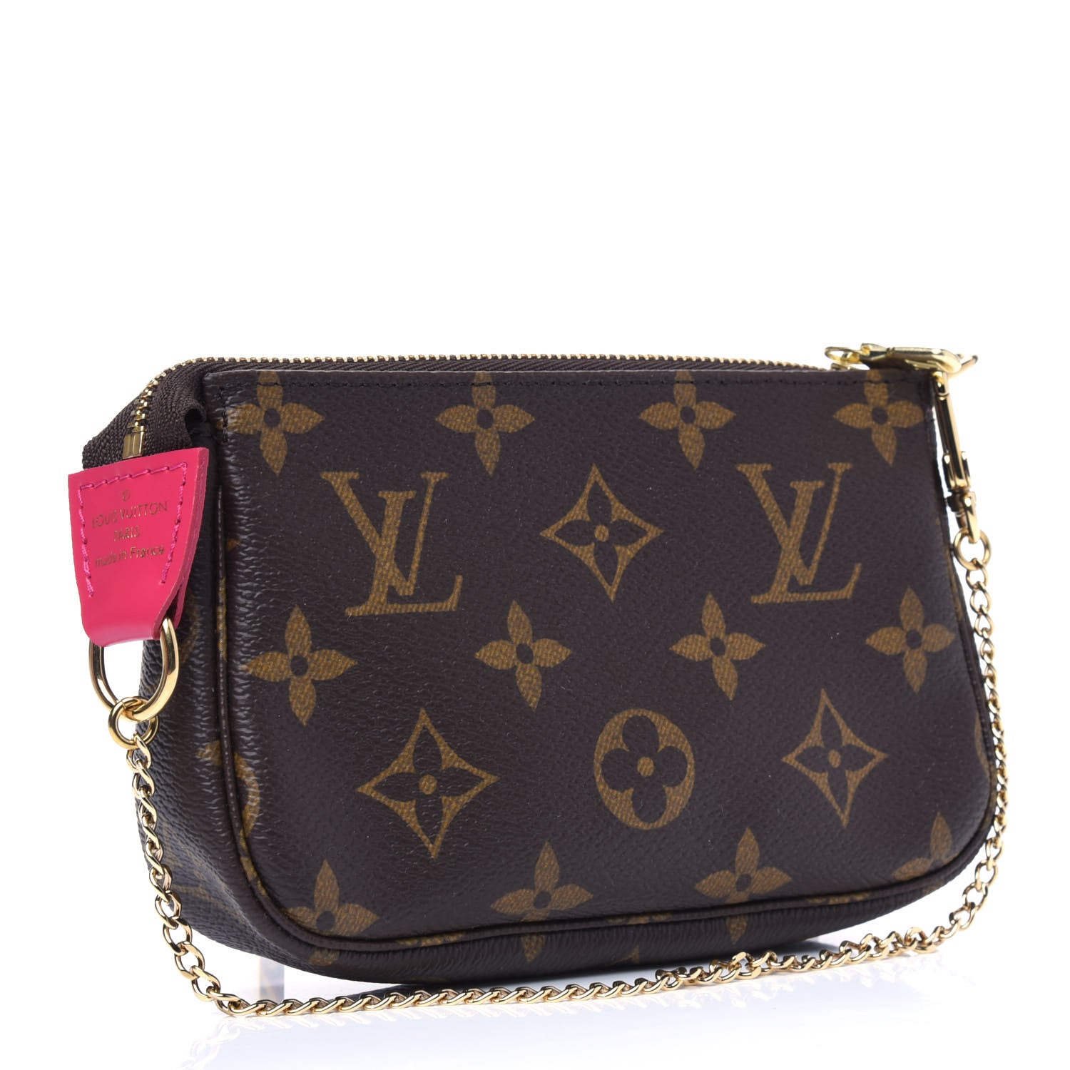 Louis Vuitton Monogram 2020 Christmas Animation Roller Coaster Mini Pochette Accessories Pivoine 2 of 4
