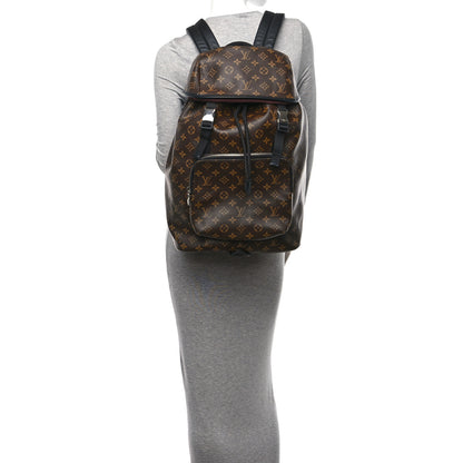Louis Vuitton Monogram Macassar Zack Backpack 2 of 9