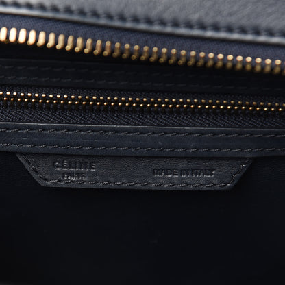Celine Smooth Calfskin Micro Luggage Navy Blue 6 of 13