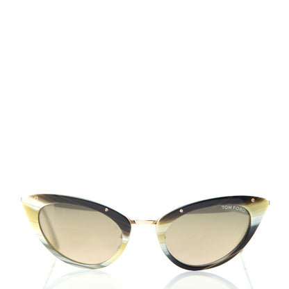 Tom Ford Grace Cat Eye Sunglasses TF349 Green 2 of 8