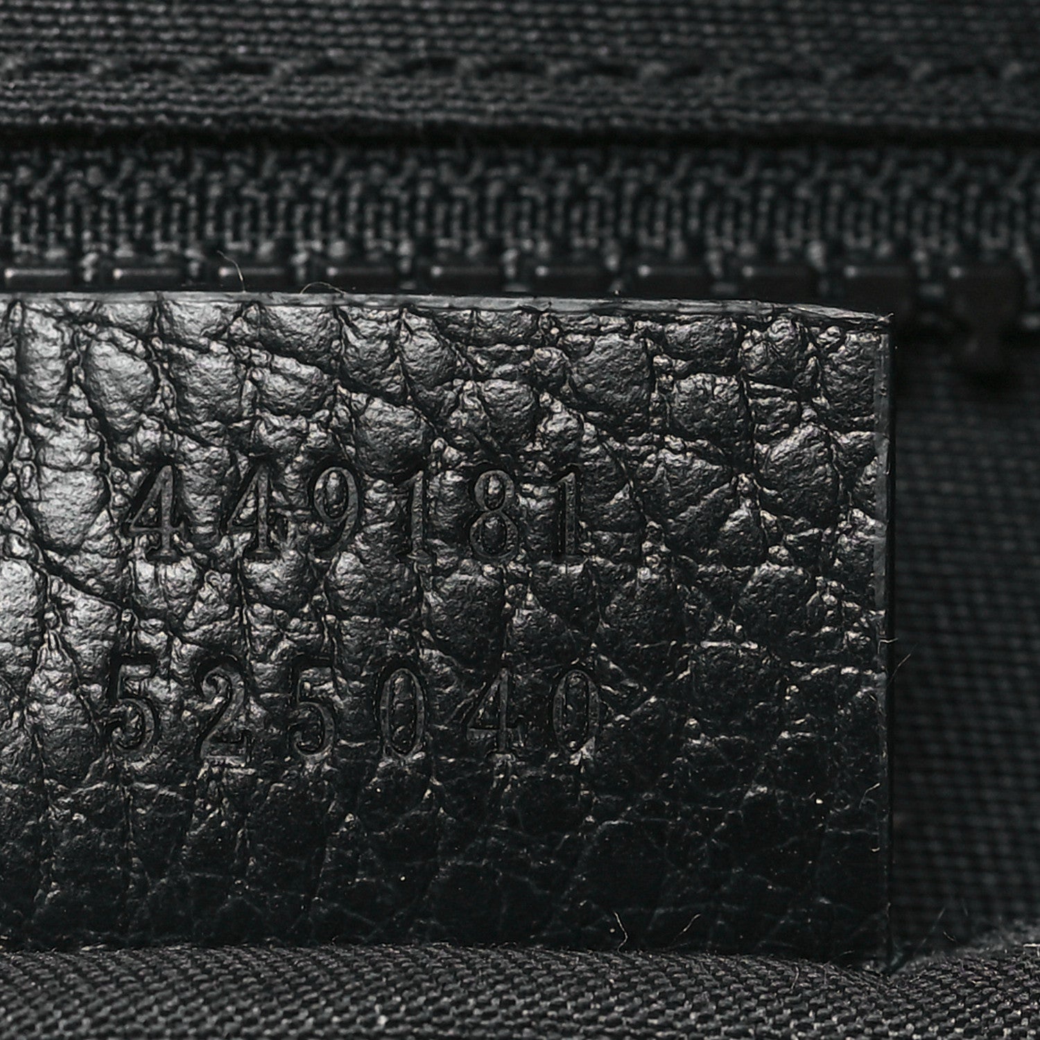 Gucci Nylon Monogram Slim Backpack Black 7 of 10