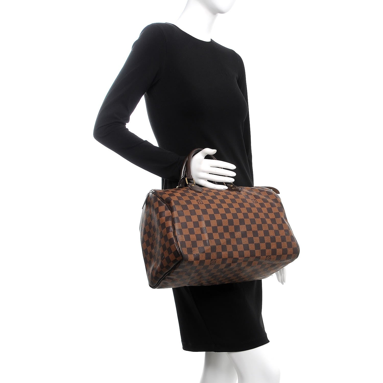 Louis Vuitton Damier Ebene Speedy 35 2 of 28