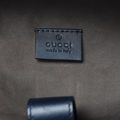 Gucci Guccissima Signature Day Backpack Blue 7 of 10