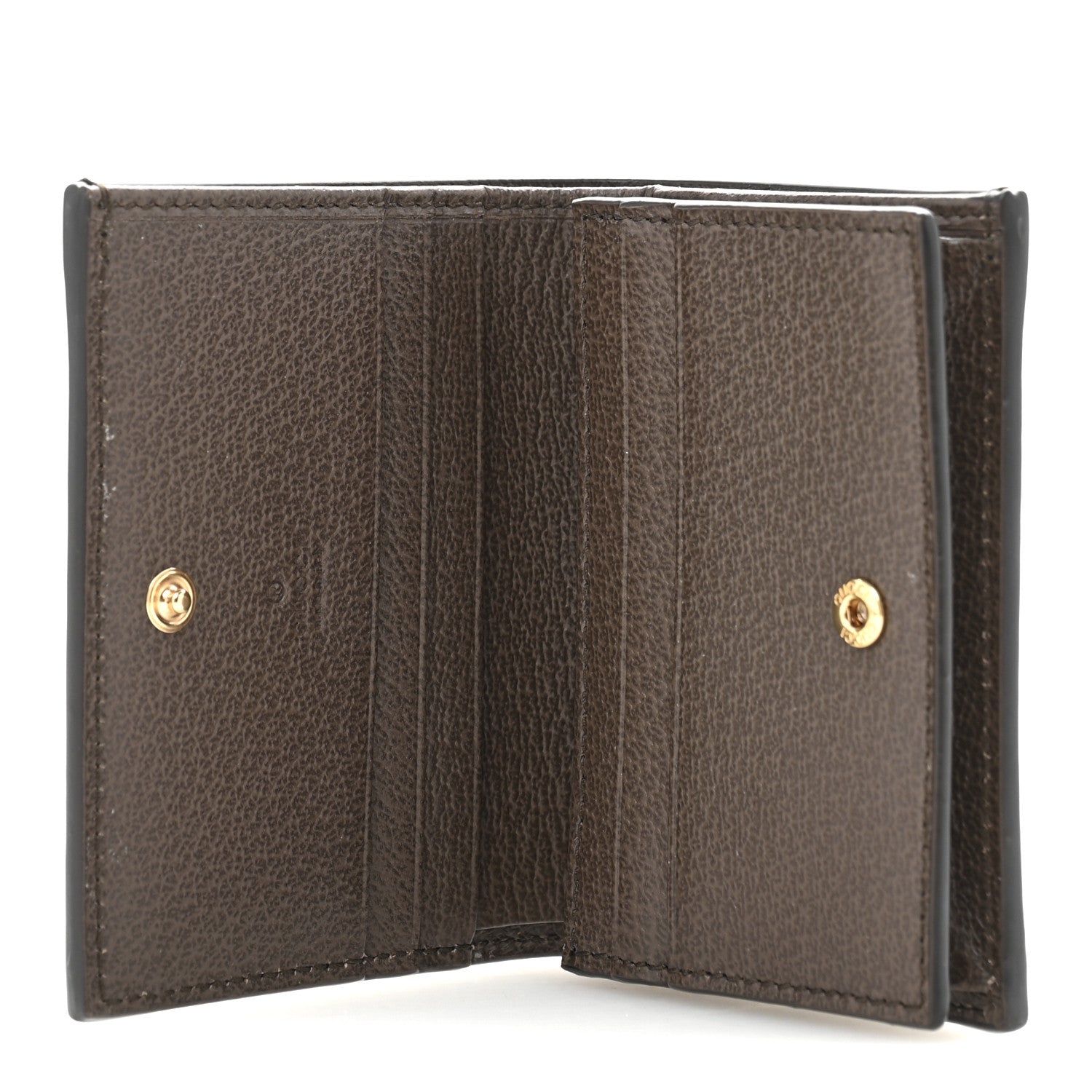 Gucci GG Supreme Monogram Web Ophidia Card Case Beige New Acero 5 of 9
