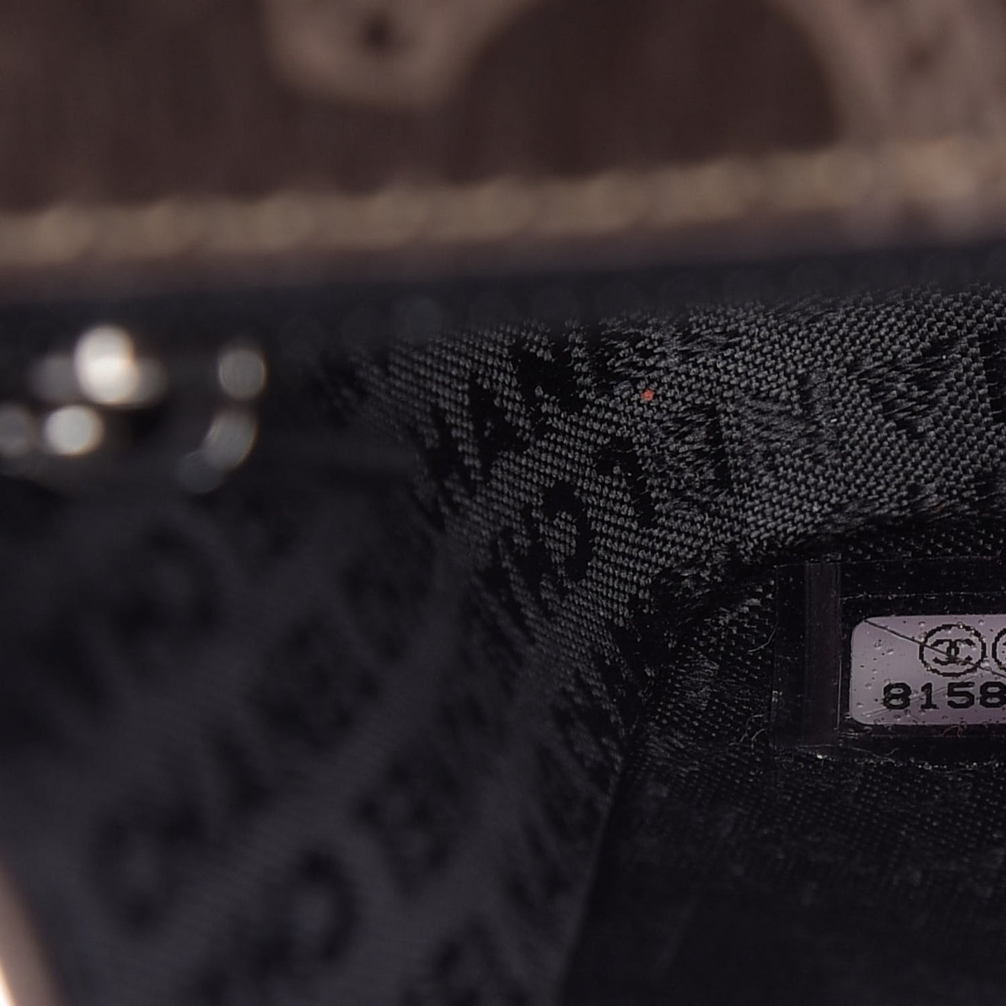 Calfskin Graffiti Flap Brown