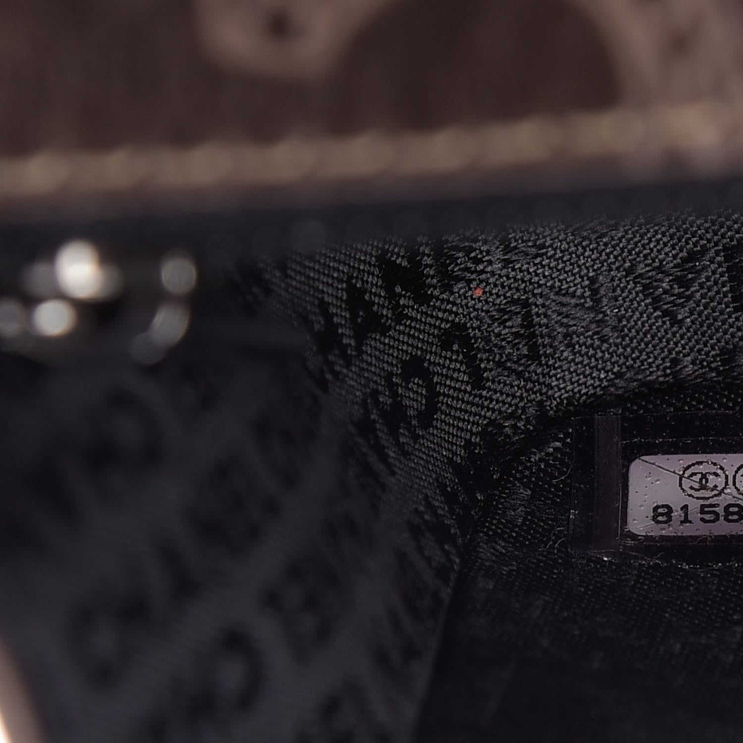 Chanel Calfskin Graffiti Flap Brown 9 of 10