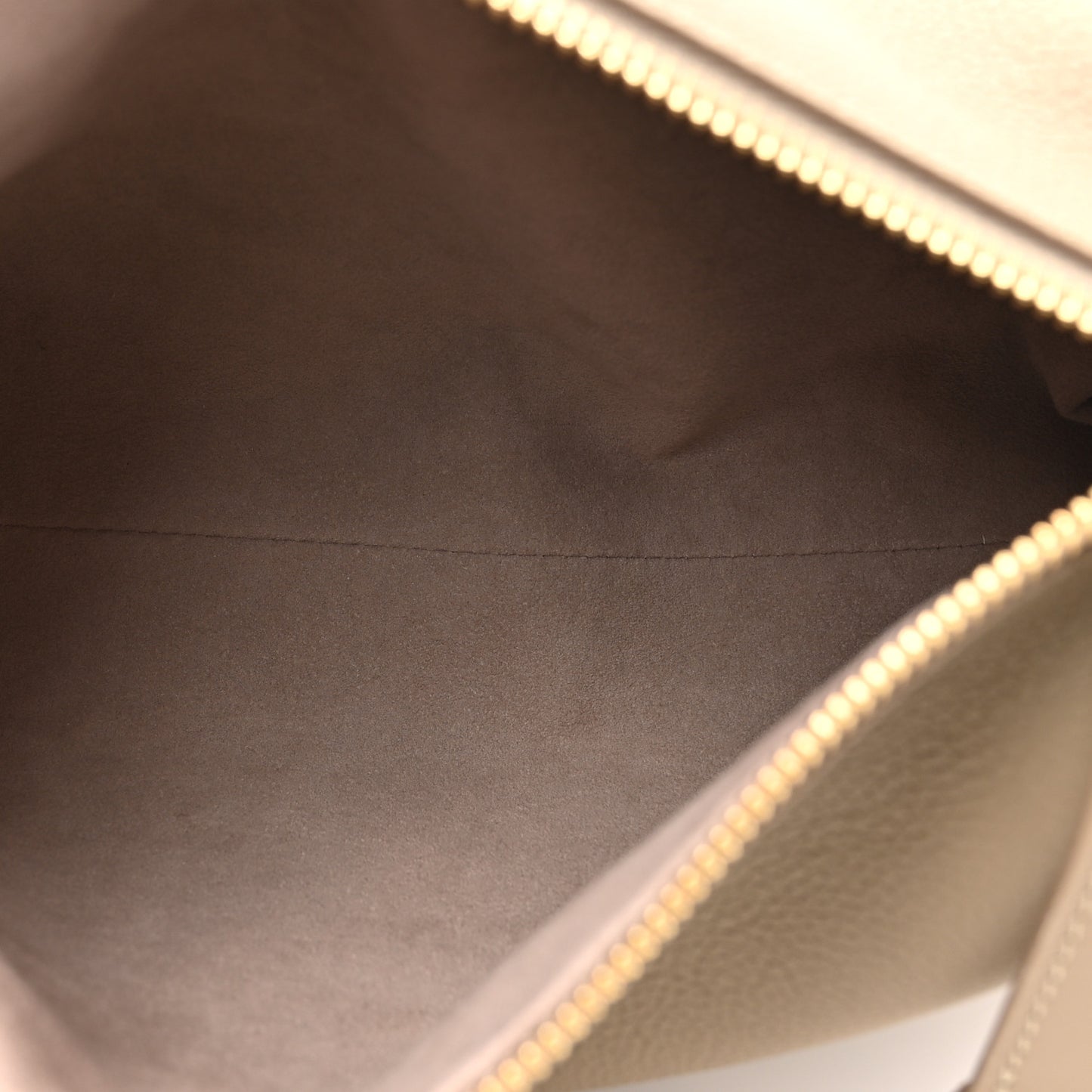 Calfskin Side Trunk MM Taupe